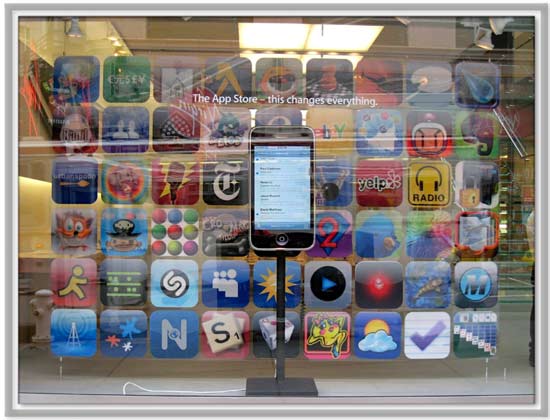 Icono de Netshare en la publicidad de Apple