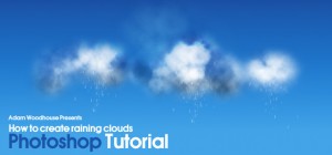 Tutorial para crear nubes con lluvia con Photoshop