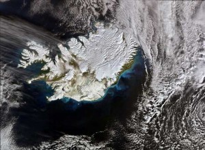 Islandia se viste de nieve