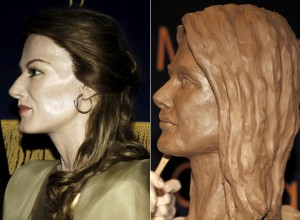 La figura de cera de Letizia también cambia de apriencia La figura de cera de Letizia también cambia de apriencia
