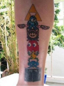 La tecnología y los videojuegos también en los tatuajes