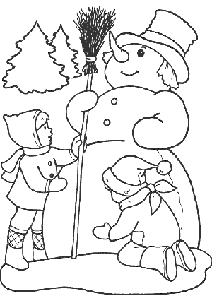 Más dibujos para colorear de Navidad