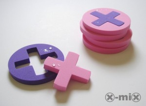 X-Mix-Coaster  puedes escoger portavasos o juego o ambos