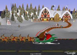 Google Eart siguiendo a Santa 2008 Google Eart siguiendo a Santa 2008