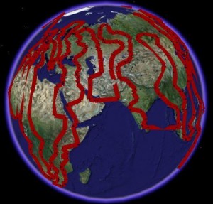 Google Earth siguiendo a Santa Google Earth siguiendo a Santa