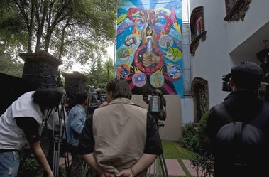 La ONU en la inauguración de grafiti mexicano sobre la libertad de expresión La ONU en la inauguración de grafiti mexicano sobre la libertad de expresión