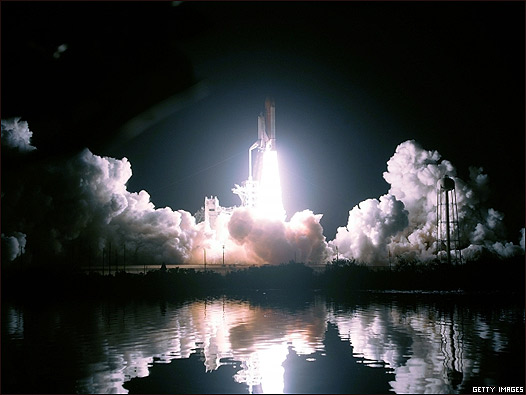 Imágenes del lanzamiento del Discovery 