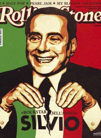 Berlusconi tiene su portada en Rolling Stone