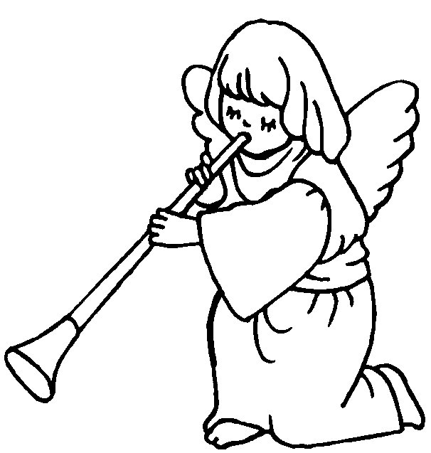 Recopilación de dibujos para colorear de ángeles