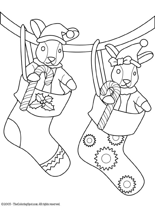 Dibujos para colorear de botas de Navidad Dibujos para colorear de botas de Navidad