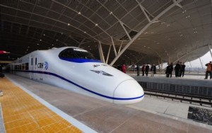 China tiene el tren más rápido del mundo China tiene el tren más rápido del mundo