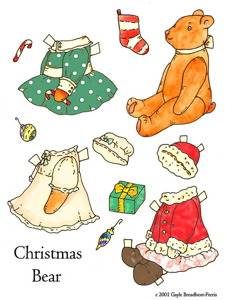 Oso navideño para vestir Oso navideño para vestir