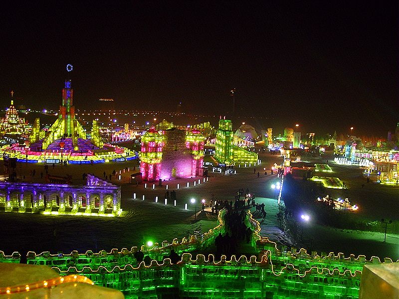 Espectacular el Festival de Hielo en Harbin 2010 Espectacular el Festival de Hielo en Harbin 2010