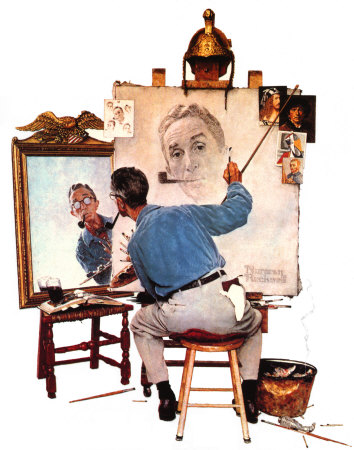 Google en el aniversario de Norman Rockwell