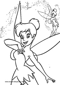 Dibujos para colorear de Campanita Dibujos para colorear de Campanita
