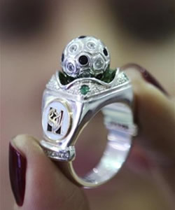 El mejor jugador recibirá el Anillo Oficial del Mundial Sudáfrica 2010 El mejor jugador recibirá el Anillo Oficial del Mundial Sudáfrica 2010