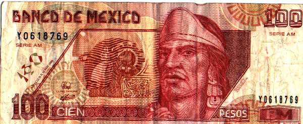 Nuevo billete de 100 pesos con Nezahualcóyotl El Rey Poeta