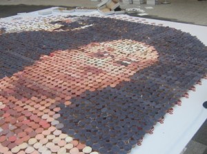 Caras hechas con magdalenas (cupcakes)