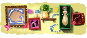 Google celebrando el Día de Muertos 2010
