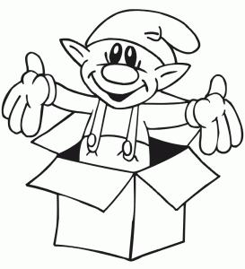 NAVIDAD dibujos para colorear de elfos NAVIDAD dibujos para colorear de elfos