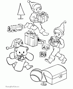 NAVIDAD dibujos para colorear de elfos NAVIDAD dibujos para colorear de elfos