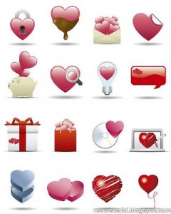 Tiernos iconos para San Valentín
