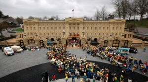 La creatividad en la boda del príncipe William:recreación con piezas Lego
