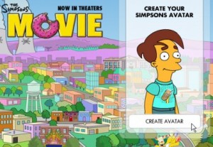 Crea tu avatar de los Simpsons La Película
