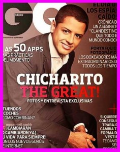 Chicharito-portada de GQ-octubre2011 Chicharito Hernández orgullo mexicano en la portada de GQ