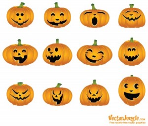 imagenes en vectores de halloween-vectorjungle Imágenes para Halloween en Vectores