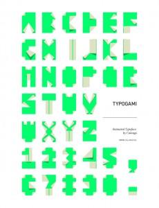 fuente tipografica-Typogami-Tipography Typogami: una fuente divertida