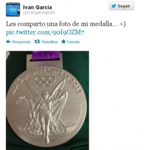 Mexicanos de metal en la Olimpiada de Londres 2012: Iván García