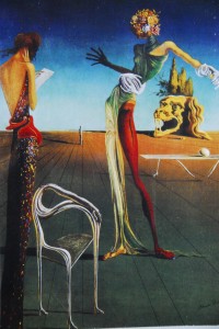 mujer con cabeza de rosas-dali