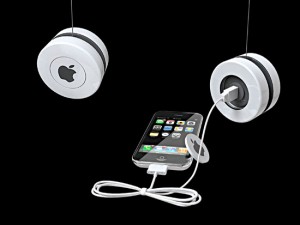 iYo nuevo cargador en forma de yo-yo para el iPhone