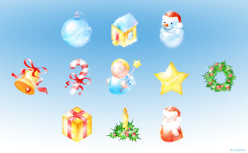 11 iconos navideños gratis