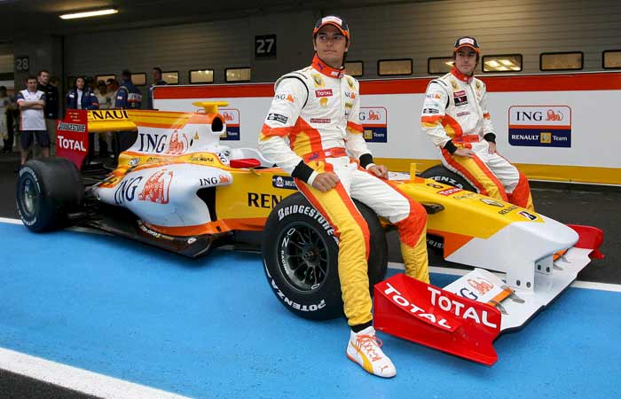 El nuevo Renault R29 de Fernando Alonso