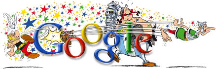 Google en el aniversario de Astérix y Obélix