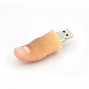 USB tan real como un dedo