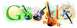 Google en el aniversario del nacimiento de Vivaldi