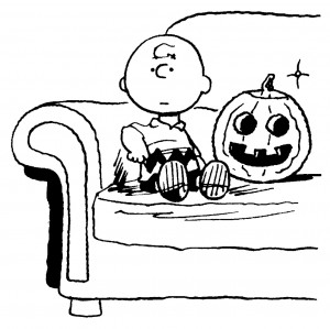 Dibujos para colorear de personajes de caricaturas para Halloween